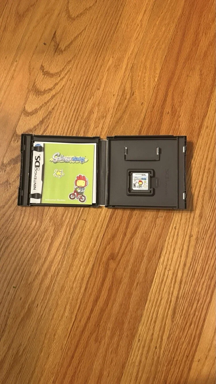 Scribblenauts Nintendo DS Complete w/ Case & Manual - Tested